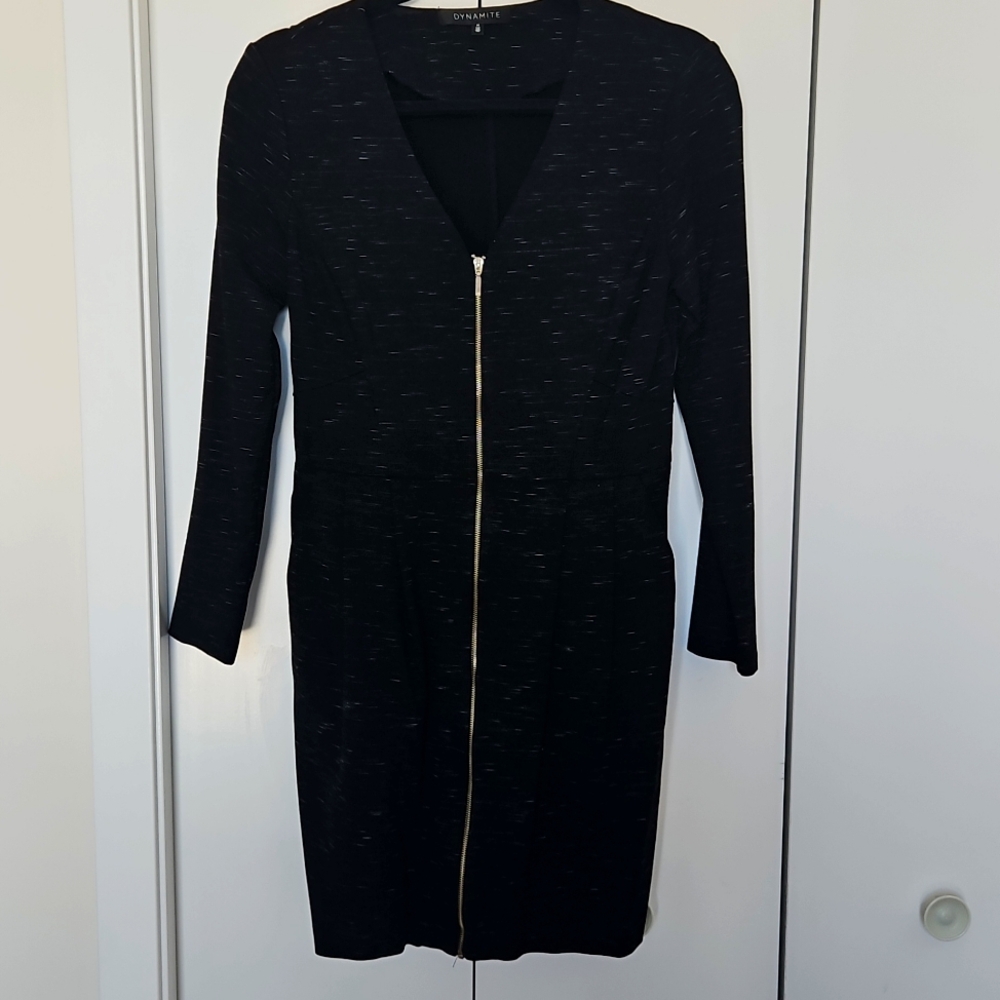 Dynamite Zippered Front Dress